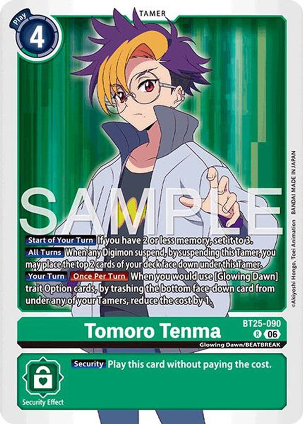 Tomoro Tenma - BT25-090 - Rare