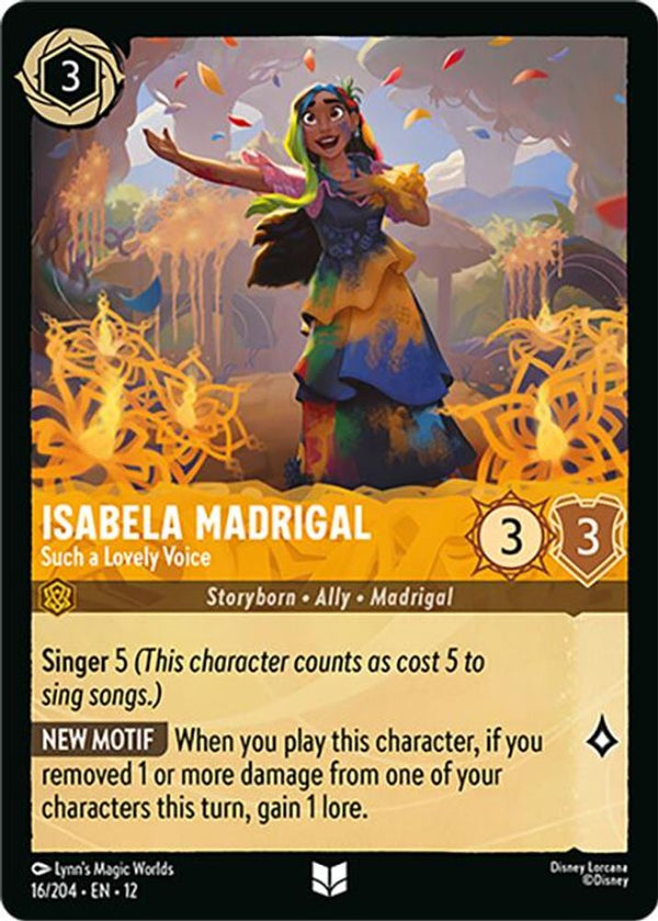 Isabela Madrigal (Such a Lovely Voice) - 16/204 - Uncommon
