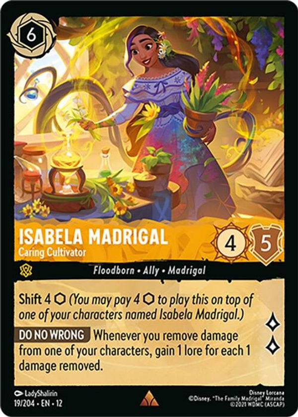 Isabela Madrigal (Caring Cultivator) - 19/204 - Rare
