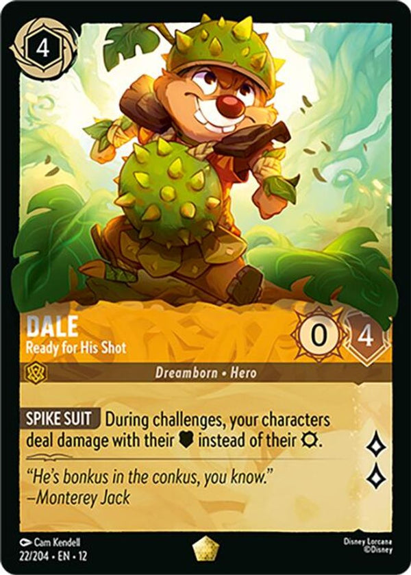 Dale (Ready for His Shot) - 22/204 - Legendary