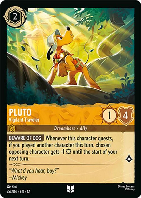 Pluto (Vigilant Traveler) - 25/204 - Uncommon