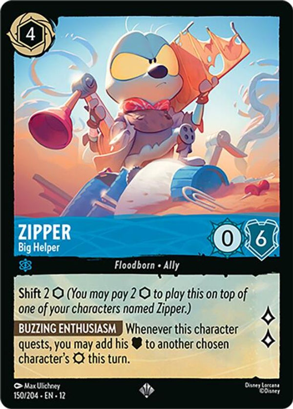 Zipper (Big Helper) - 150/204 - Super Rare