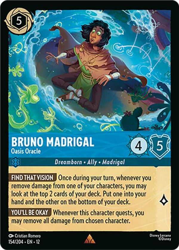 Bruno Madrigal (Oasis Oracle) - 154/204 - Rare