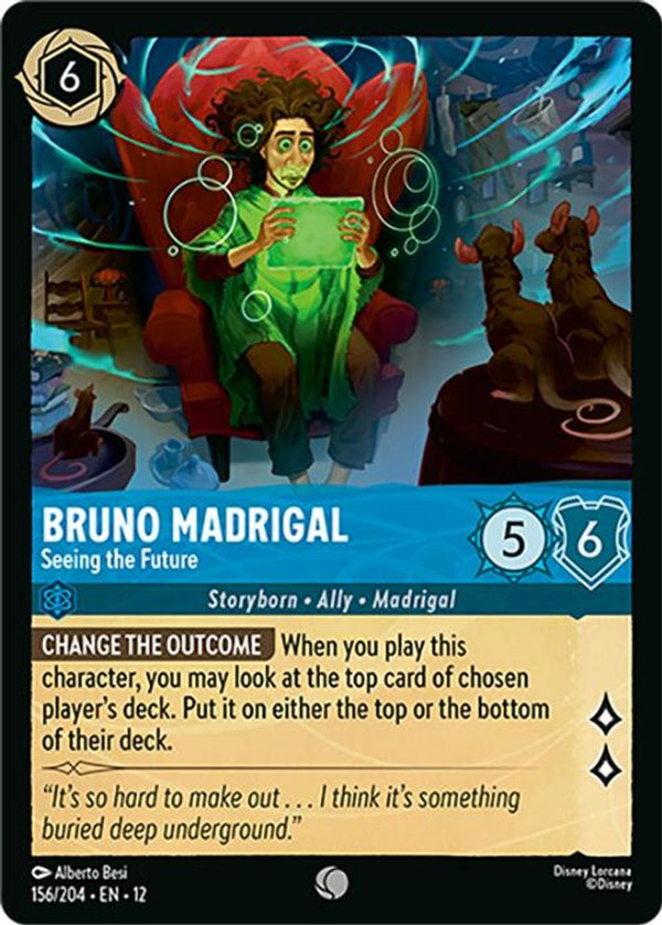 Bruno Madrigal (Seeing the Future) - 156/204 - Common