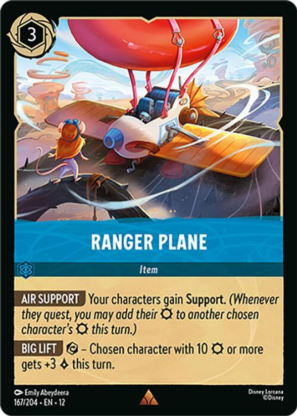 Ranger Plane - 167/204 - Rare