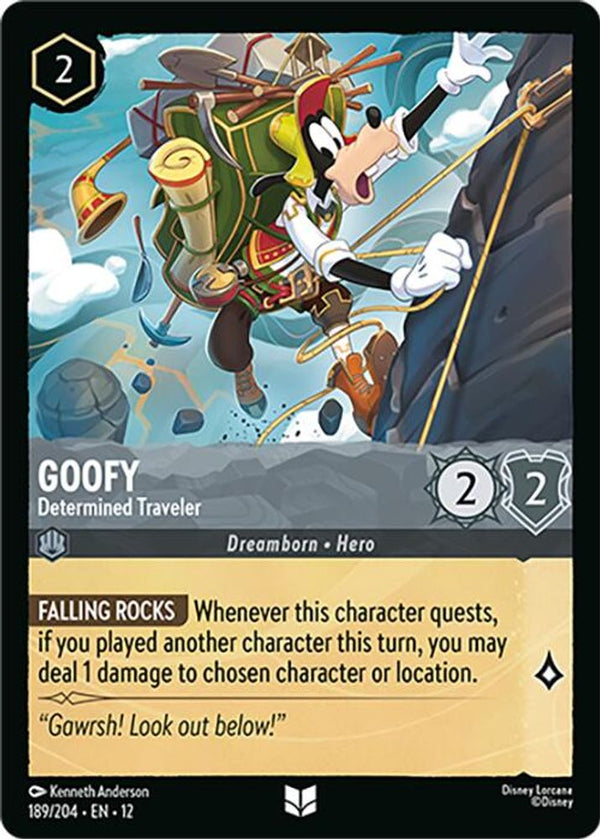 Goofy (Determined Traveler) - 189/204 - Uncommon