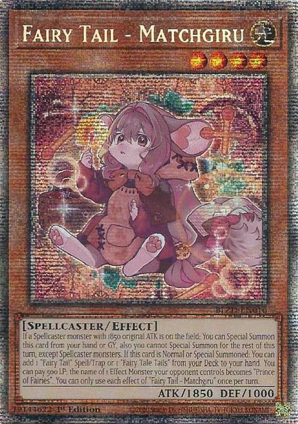 Fairy Tail - Matchgiru - BLZD-EN016 - Starlight Rare - 1st Edition