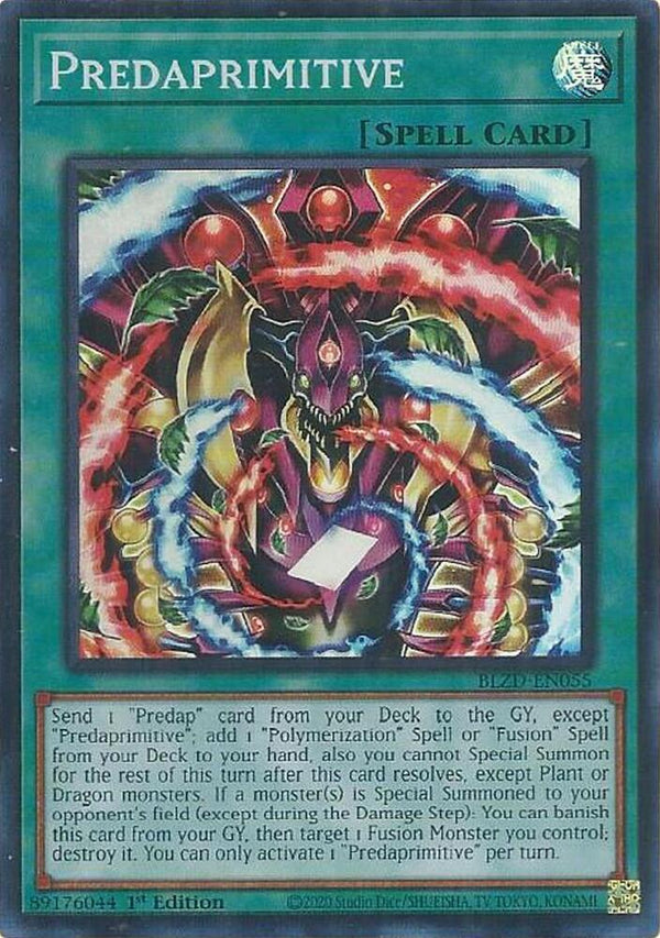 Predaprimitive - BLZD-EN055 - Super Rare - 1st Edition
