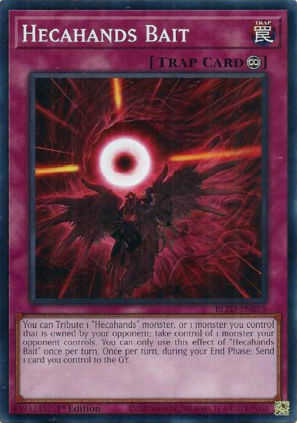 Hecahands Bait - BLZD-EN075 - Common - 1st Edition