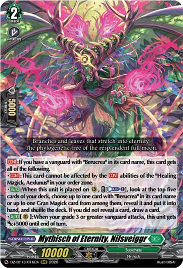 Mythisch of Eternity, Nilsveiggr - DZ-BT13/016EN - Triple Rare