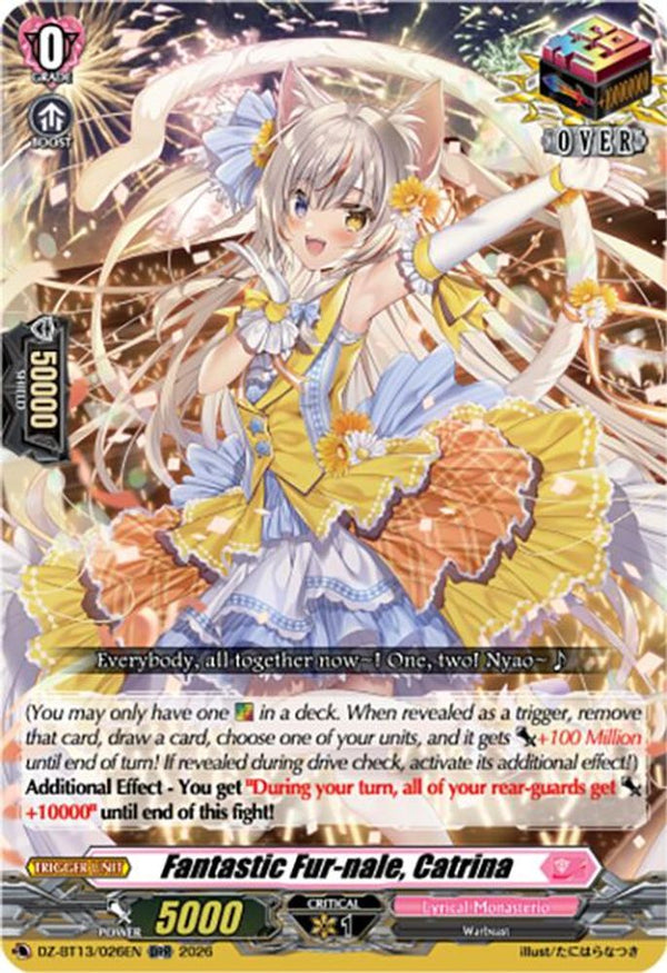 Fantastic Fur-nale, Catrina - DZ-BT13/026EN - Over Double Rare