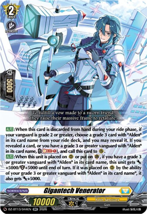 Gigantech Venerator - DZ-BT13/044EN - Double Rare