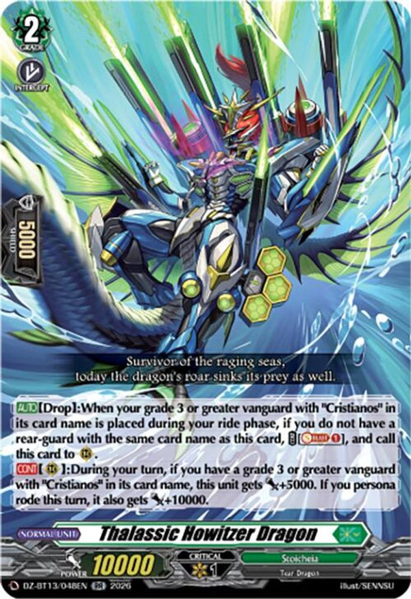 Thalassic Howitzer Dragon - DZ-BT13/048EN - Double Rare