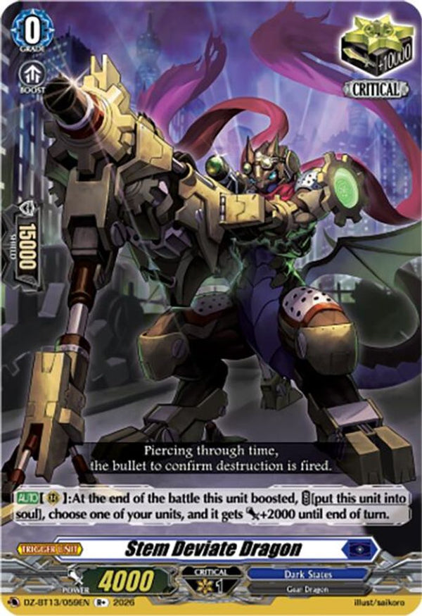 Stem Deviate Dragon - DZ-BT13/059EN - R+