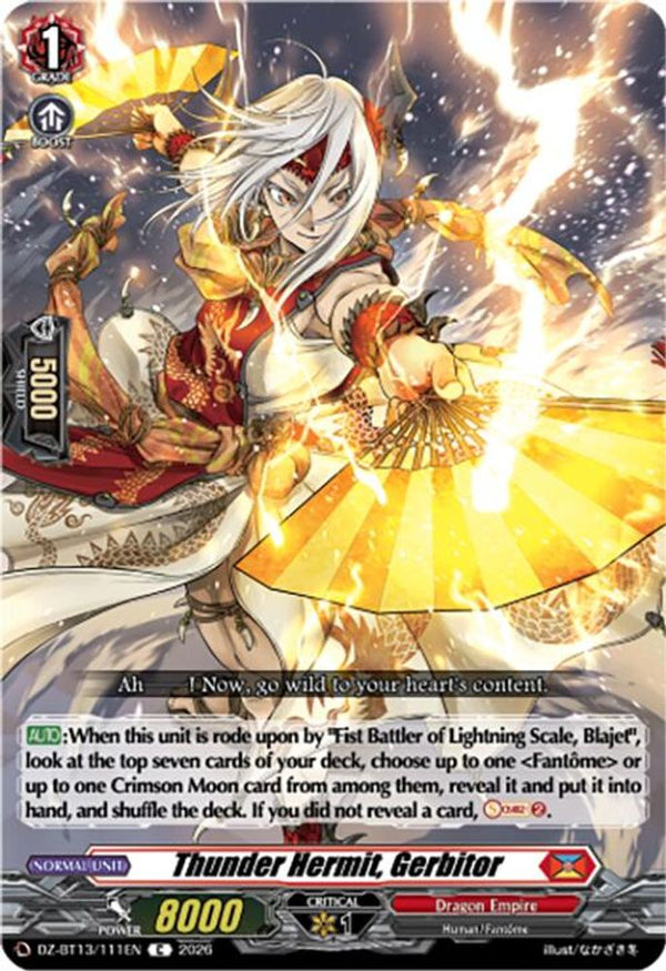 Thunder Hermit, Gerbitor - DZ-BT13/111EN - Common