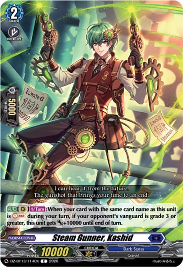 Steam Gunner, Kashid - DZ-BT13/114EN - Common