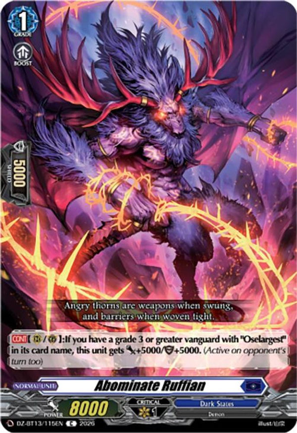 Abominate Ruffian - DZ-BT13/115EN - Common