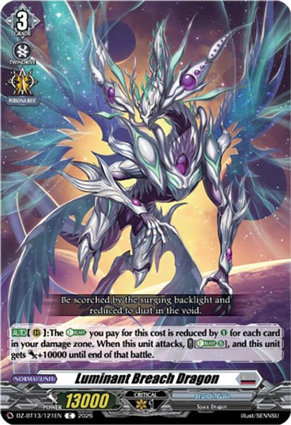 Luminant Breach Dragon - DZ-BT13/121EN - Common