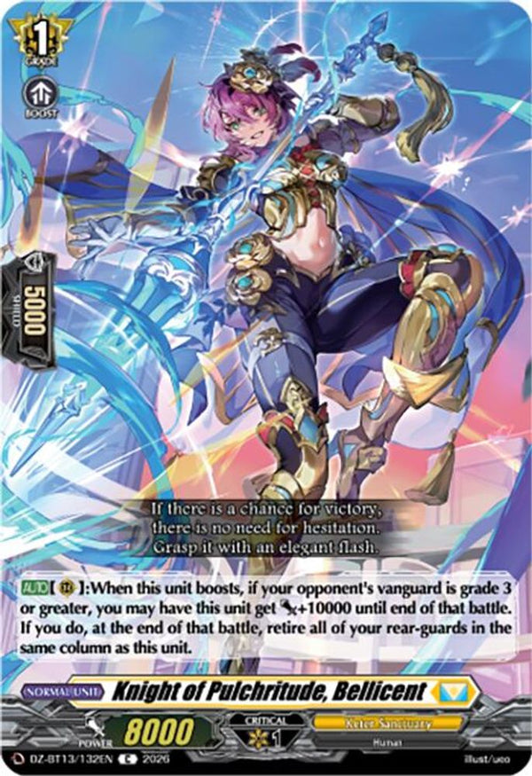 Knight of Pulchritude, Bellicent - DZ-BT13/132EN - Common