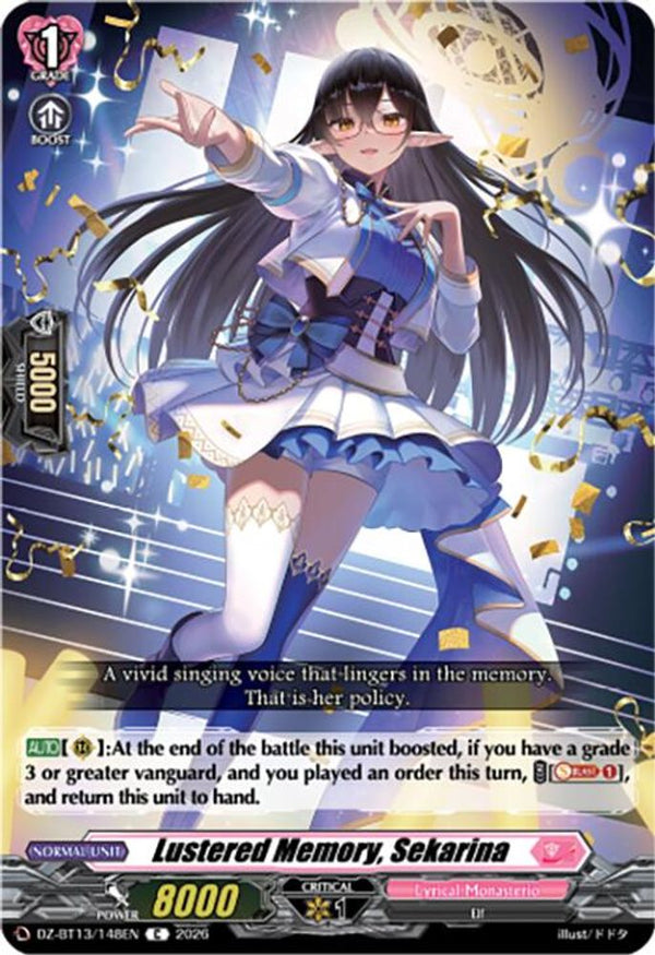 Lustered Memory, Sekarina - DZ-BT13/148EN - Common