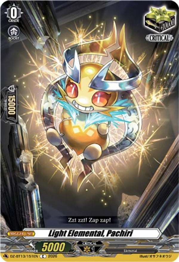 Light Elemental, Pachiri - DZ-BT13/151EN - Common