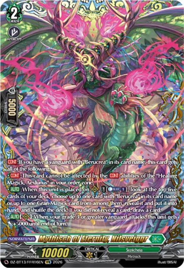 Mythisch of Eternity, Nilsveiggr (FFR) - DZ-BT13/FFR16EN - Double Frame Rare