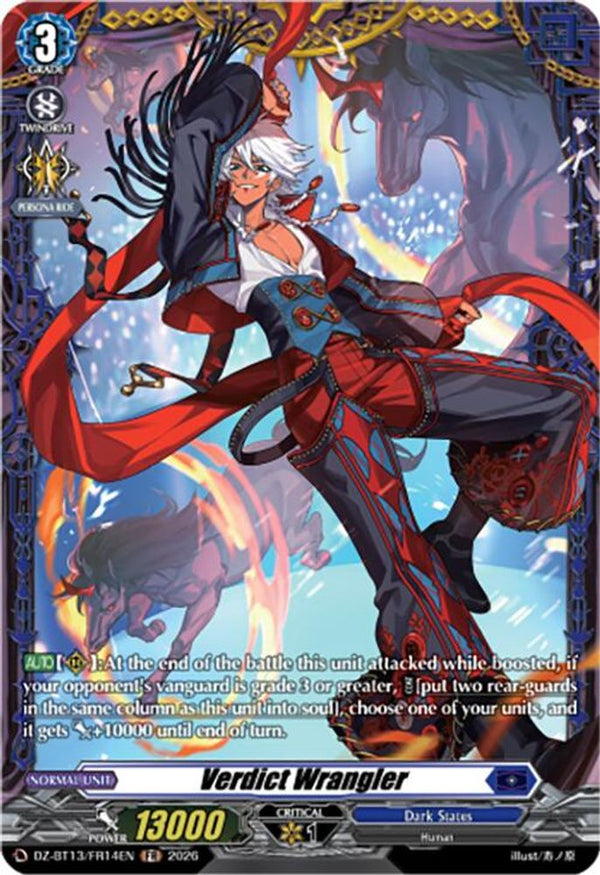 Verdict Wrangler (FR) - DZ-BT13/FR14EN - Frame Rare