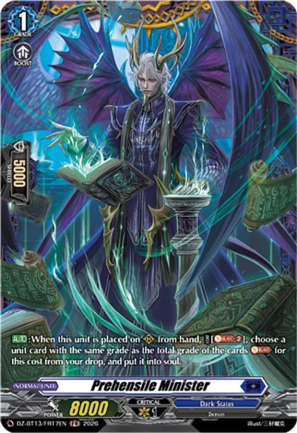 Prehensile Minister (FR) - DZ-BT13/FR17EN - Frame Rare