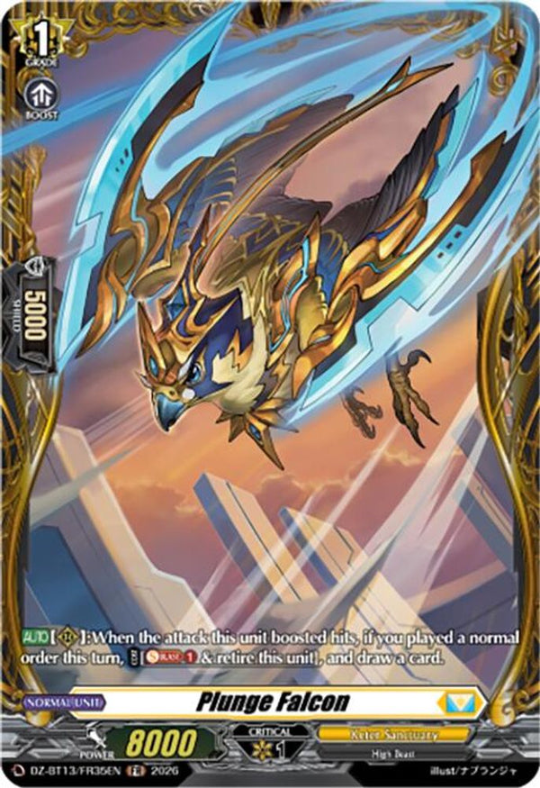 Plunge Falcon (FR) - DZ-BT13/FR35EN - Frame Rare
