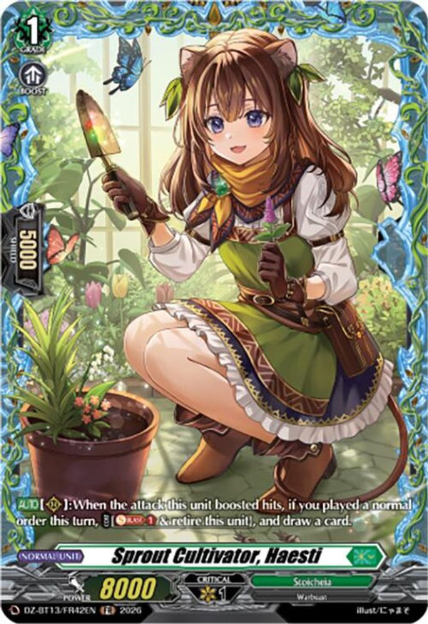 Sprout Cultivator, Haesti (FR) - DZ-BT13/FR42EN - Frame Rare