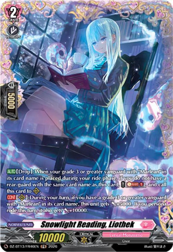 Snowlight Reading, Liothek (FR) - DZ-BT13/FR46EN - Frame Rare