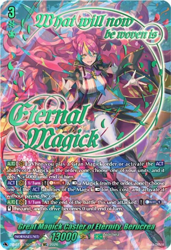 Great Magick Caster of Eternity, Berucrea (SEC) - DZ-BT13/SEC06EN - SEC