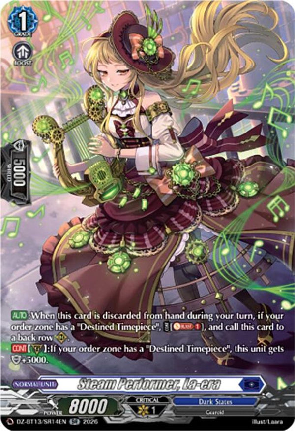 Steam Performer, La-era (SR) - DZ-BT13/SR14EN - Silver Rare