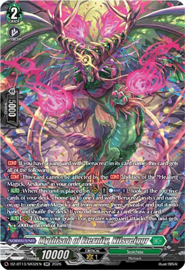Mythisch of Eternity, Nilsveiggr (SR) - DZ-BT13/SR32EN - Silver Rare