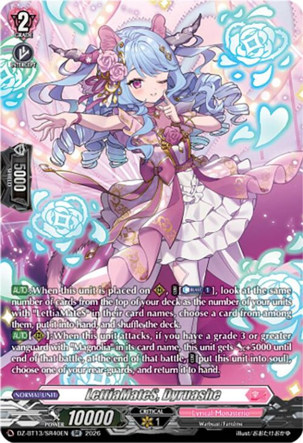 LettiaMateS, Dyruashe (SR) - DZ-BT13/SR40EN - Silver Rare