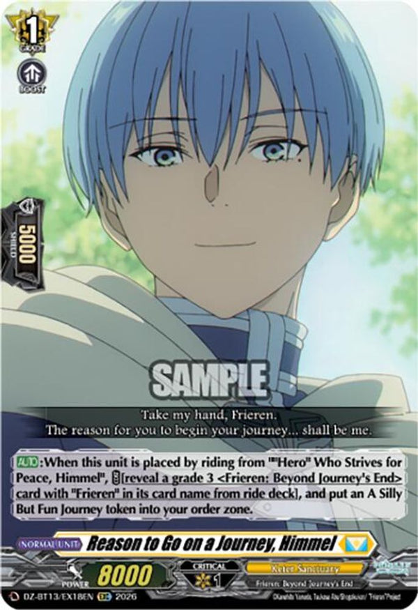 Reason to Go on a Journey, Himmel - DZ-BT13/EX18EN - Extra Common