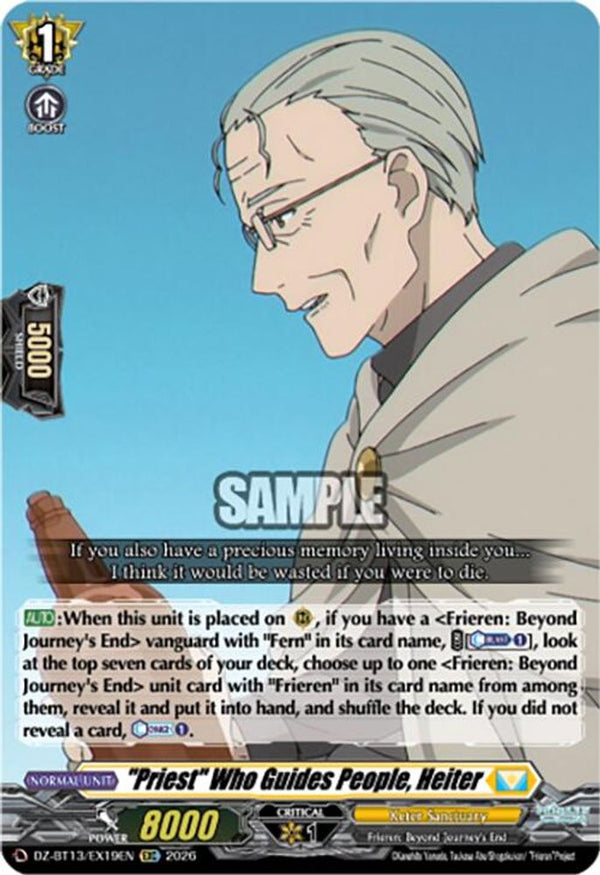 "Priest" Who Guides People, Heiter - DZ-BT13/EX19EN - Extra Common