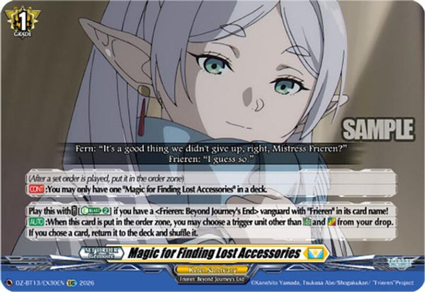 Magic for Finding Lost Accessories - DZ-BT13/EX30EN - Extra Common