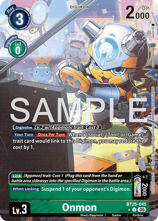 Onmon (Full Art) - BT25-045 - Uncommon