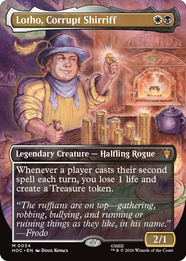 Lotho, Corrupt Shirriff - Borderless (HOC)
