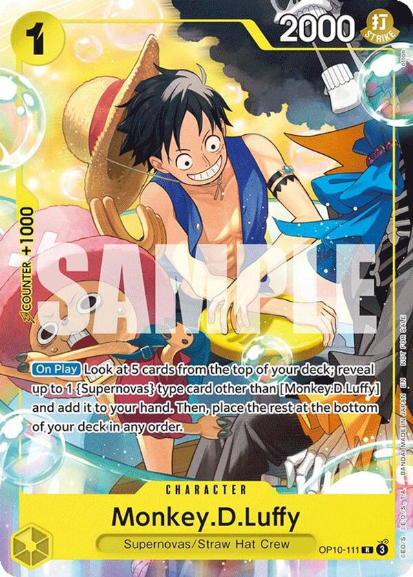 Monkey.D.Luffy (Welcome Pack 2026 Vol.1) - OP10-111 - Rare