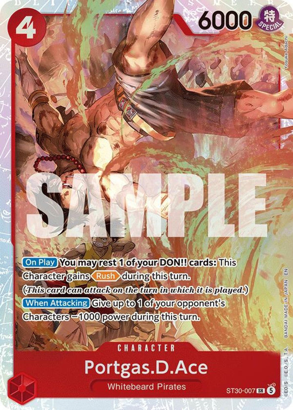 Portgas.D.Ace (007) - ST30-007 - Super Rare