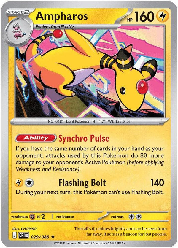 Ampharos - 029/086 - Rare