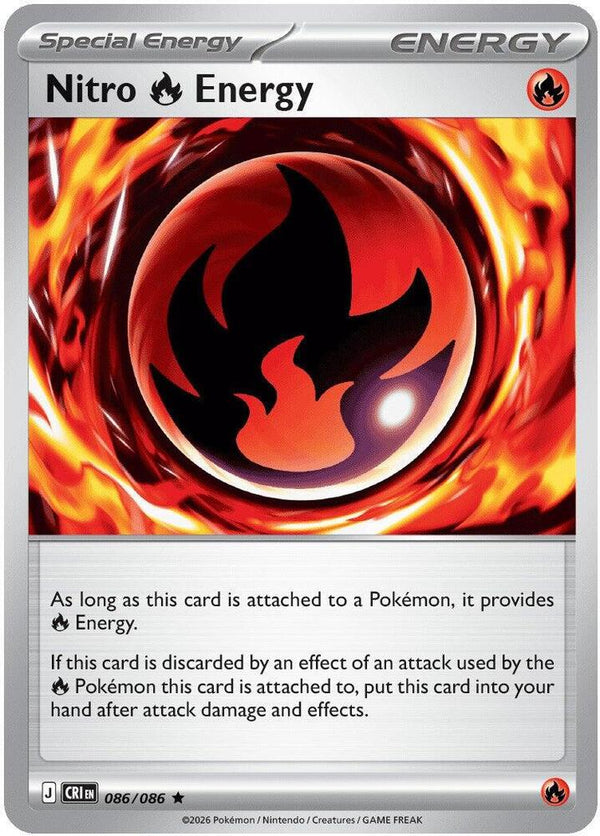 Nitro Fire Energy - 086/086 - Rare