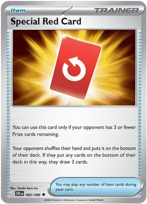 Special Red Card - 082/086 - Uncommon