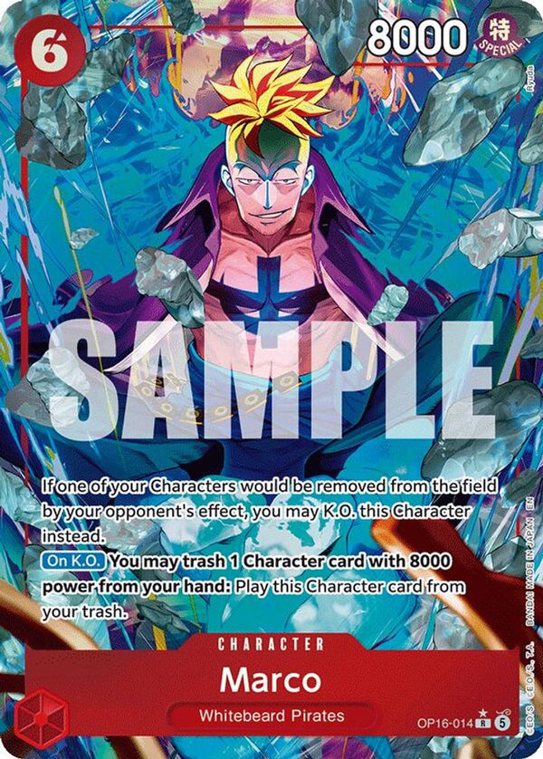 Marco (Alternate Art) - OP16-014 - Rare (Pre-Order)