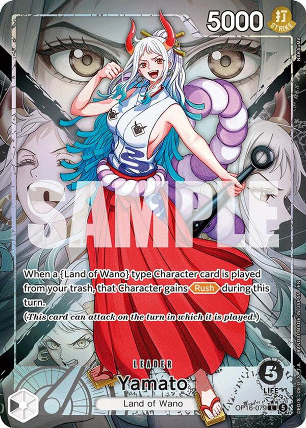 Yamato (079) (Alternate Art) - OP16-079 - Leader (Pre-Order)