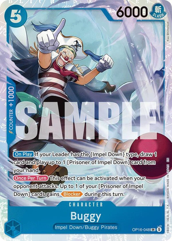 Buggy (048) - OP16-048 - Super Rare (Pre-Order)