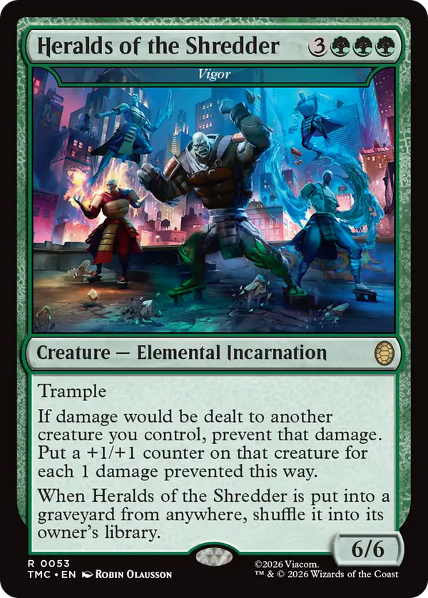 Heralds of the Shredder // Vigor (TMC)