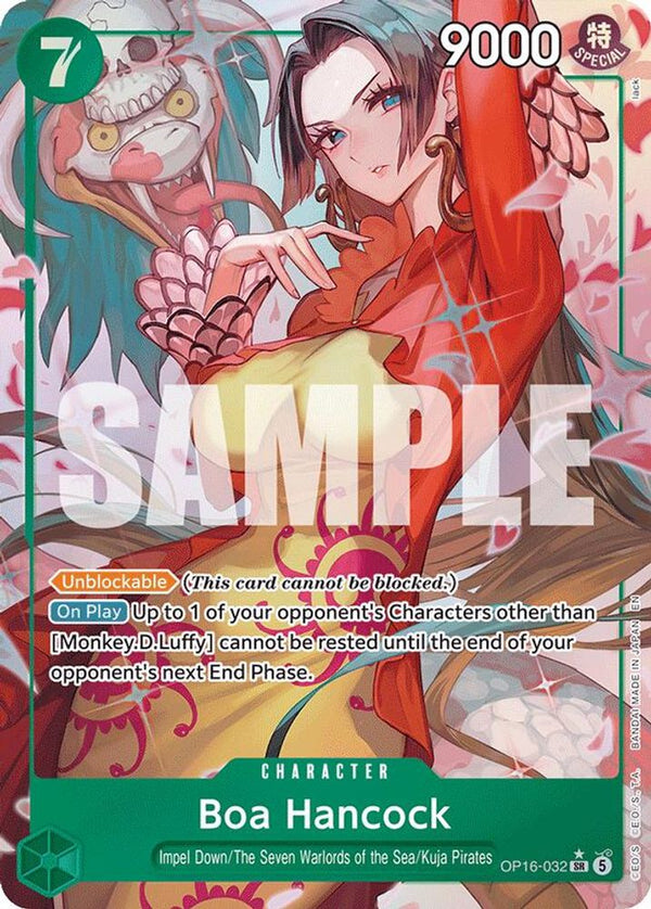 Boa Hancock (Alternate Art) - OP16-032 - Super Rare (Pre-Order)